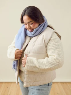 Discount Djerf Avenue Aimé Vest Cream
