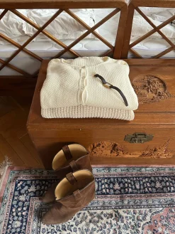 Clearance Djerf Avenue Amorini Cardigan Cream