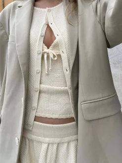 Outlet Djerf Avenue Amorini Skirt Cream