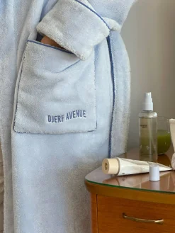 Discount Djerf Avenue Bath Robe Blue
