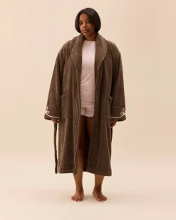 Outlet Djerf Avenue Bath Robe Brown