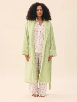 New Djerf Avenue Bath Robe Green