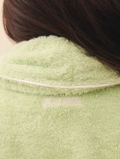 New Djerf Avenue Bath Robe Green