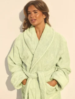 New Djerf Avenue Bath Robe Green