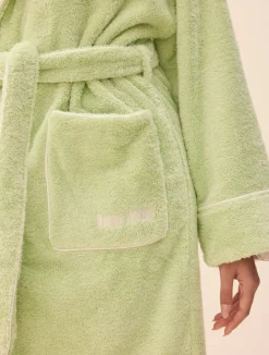 New Djerf Avenue Bath Robe Green