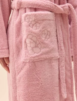 Outlet Djerf Avenue Bath Robe Pink Flower