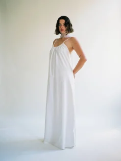 New Djerf Avenue Breezy Dress White