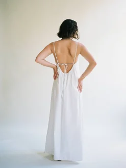 New Djerf Avenue Breezy Dress White