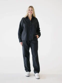 Sale Djerf Avenue Breezy Pants Black