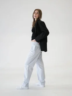 Outlet Djerf Avenue Breezy Pants Blue Stripe