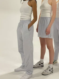 Outlet Djerf Avenue Breezy Pants Blue Stripe
