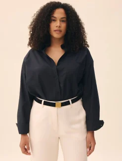 New Djerf Avenue Breezy Shirt Black
