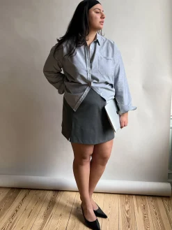 Best Djerf Avenue Breezy Shirt Grey