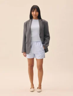 Clearance Djerf Avenue Breezy Shorts Blue