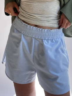 Clearance Djerf Avenue Breezy Shorts Blue