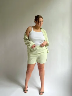 Sale Djerf Avenue Breezy Shorts Green