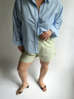 Sale Djerf Avenue Breezy Shorts Green