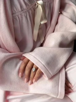 Hot Djerf Avenue Button Up Cardigan Pink