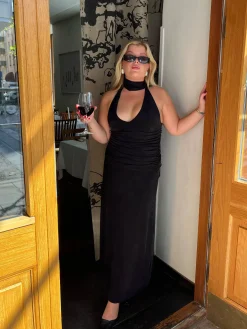Djerf Avenue Celebration Dress Ash