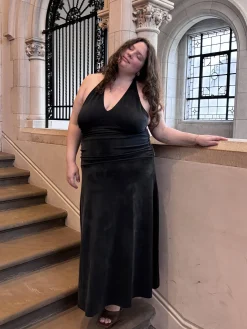 Djerf Avenue Celebration Dress Ash
