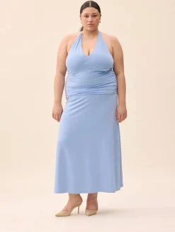 Discount Djerf Avenue Celebration Dress Dove Blue
