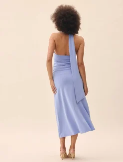 Discount Djerf Avenue Celebration Dress Dove Blue