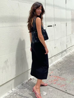 Hot Djerf Avenue Daily Midi Dress Black
