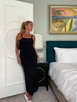 Hot Djerf Avenue Daily Midi Dress Black