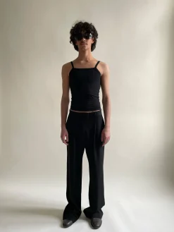 Outlet Djerf Avenue Daily Tank Top Black