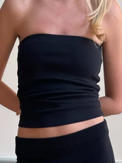 Best Djerf Avenue Daily Tube Top Black
