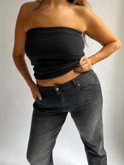 Best Djerf Avenue Daily Tube Top Black