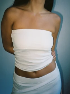 Best Djerf Avenue Daily Tube Top White