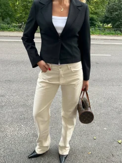 New Djerf Avenue Day-to-day Blazer Black