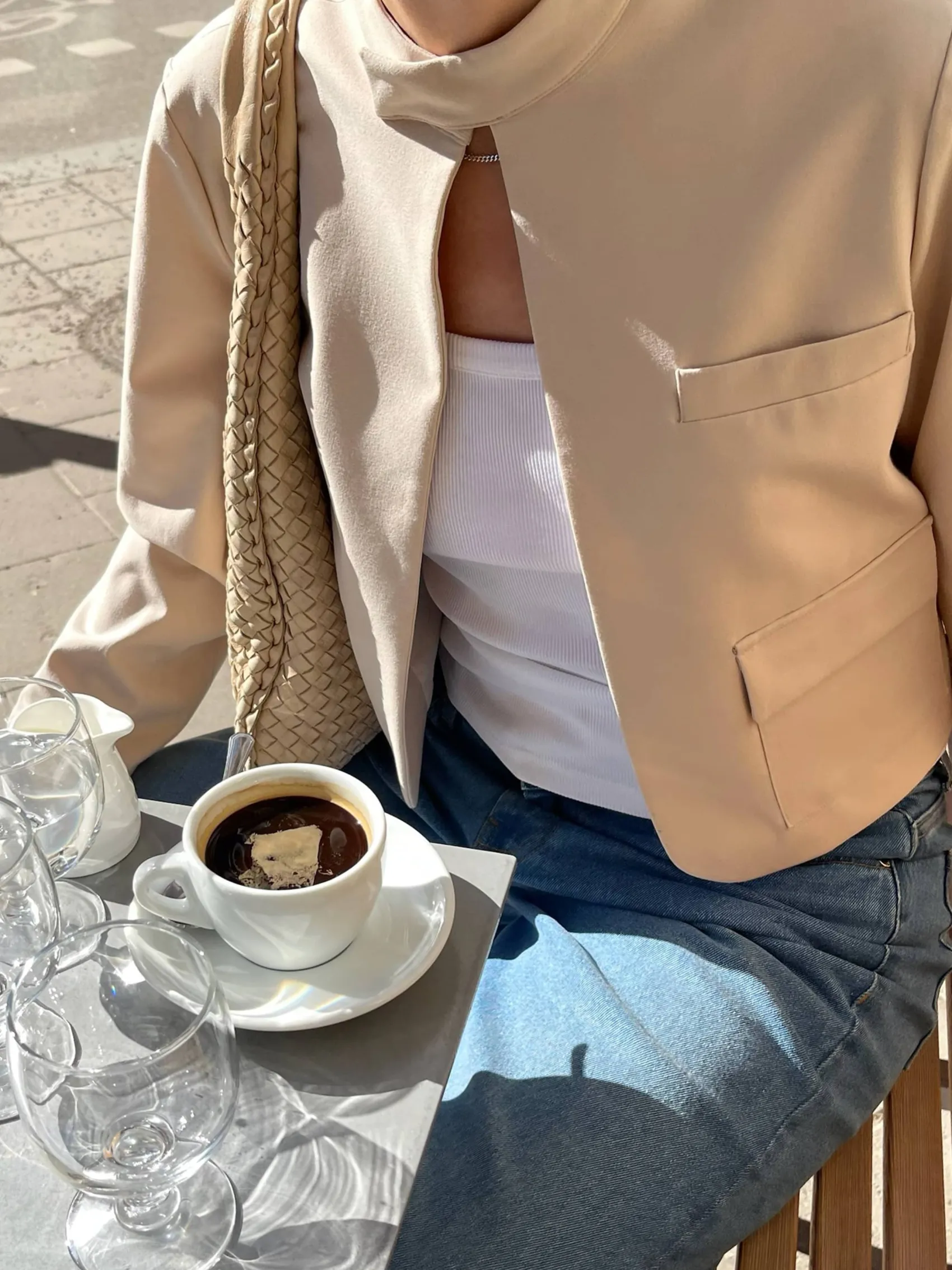 Hot Djerf Avenue Day-to-day Jacket Cream