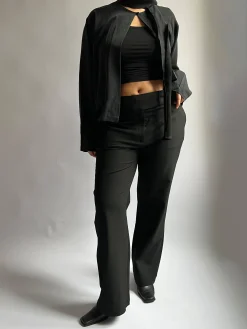 Clearance Djerf Avenue Day-to-day Pants Black