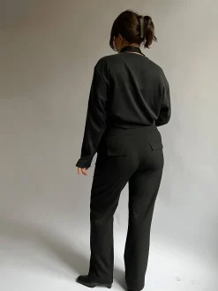 Clearance Djerf Avenue Day-to-day Pants Black