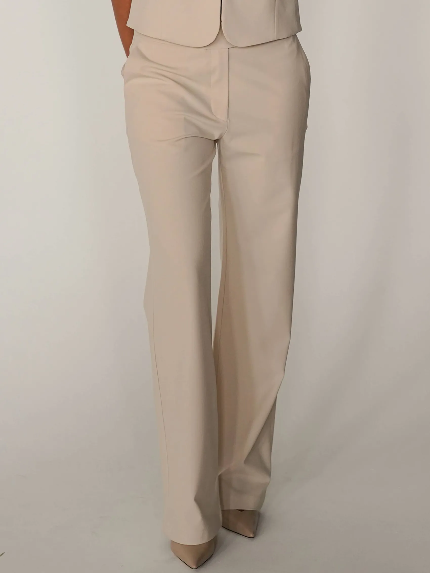 Outlet Djerf Avenue Day-to-day Pants Cream