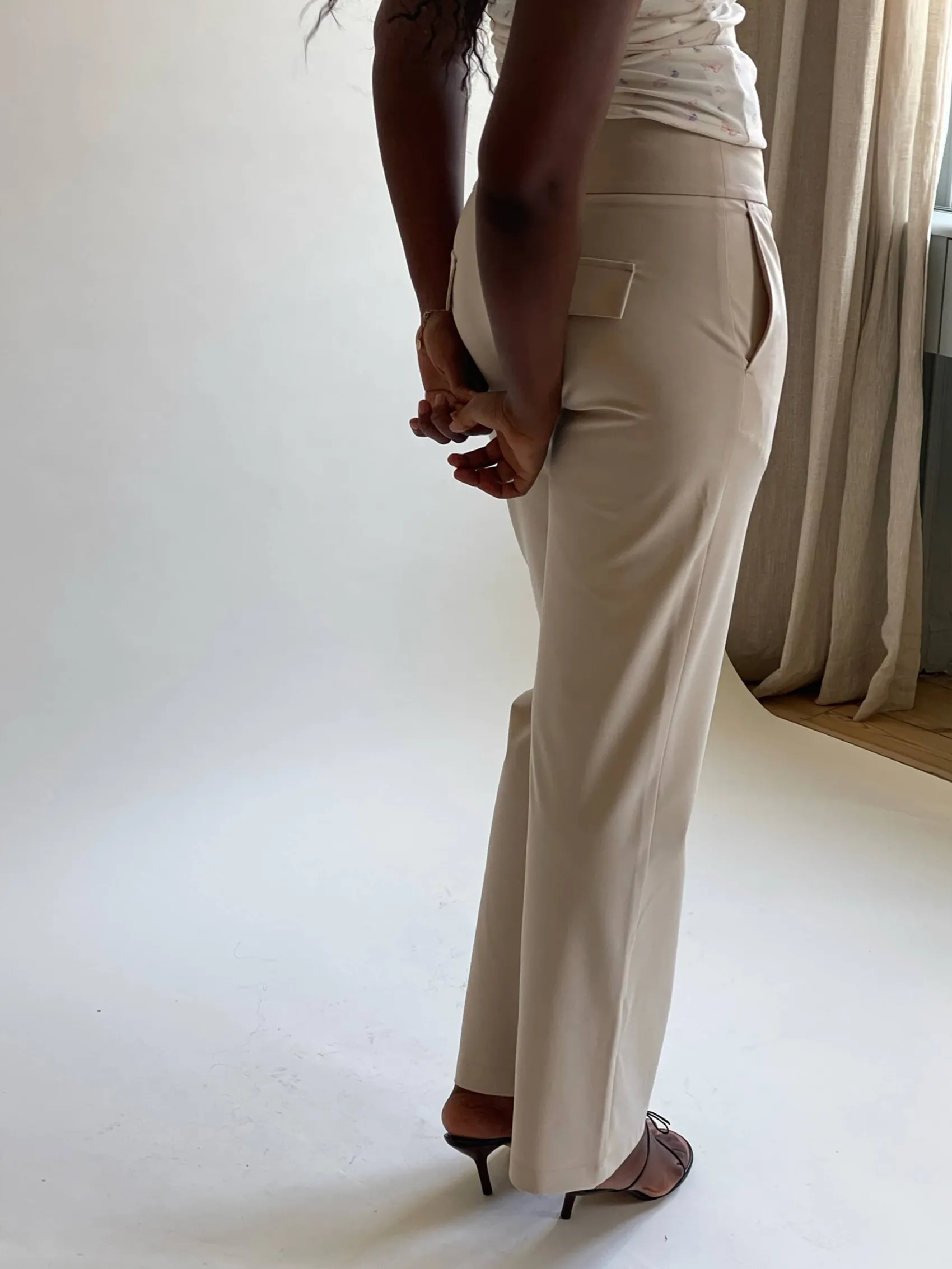 Outlet Djerf Avenue Day-to-day Pants Cream