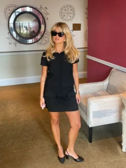 Sale Djerf Avenue Day-to-day Skirt Black