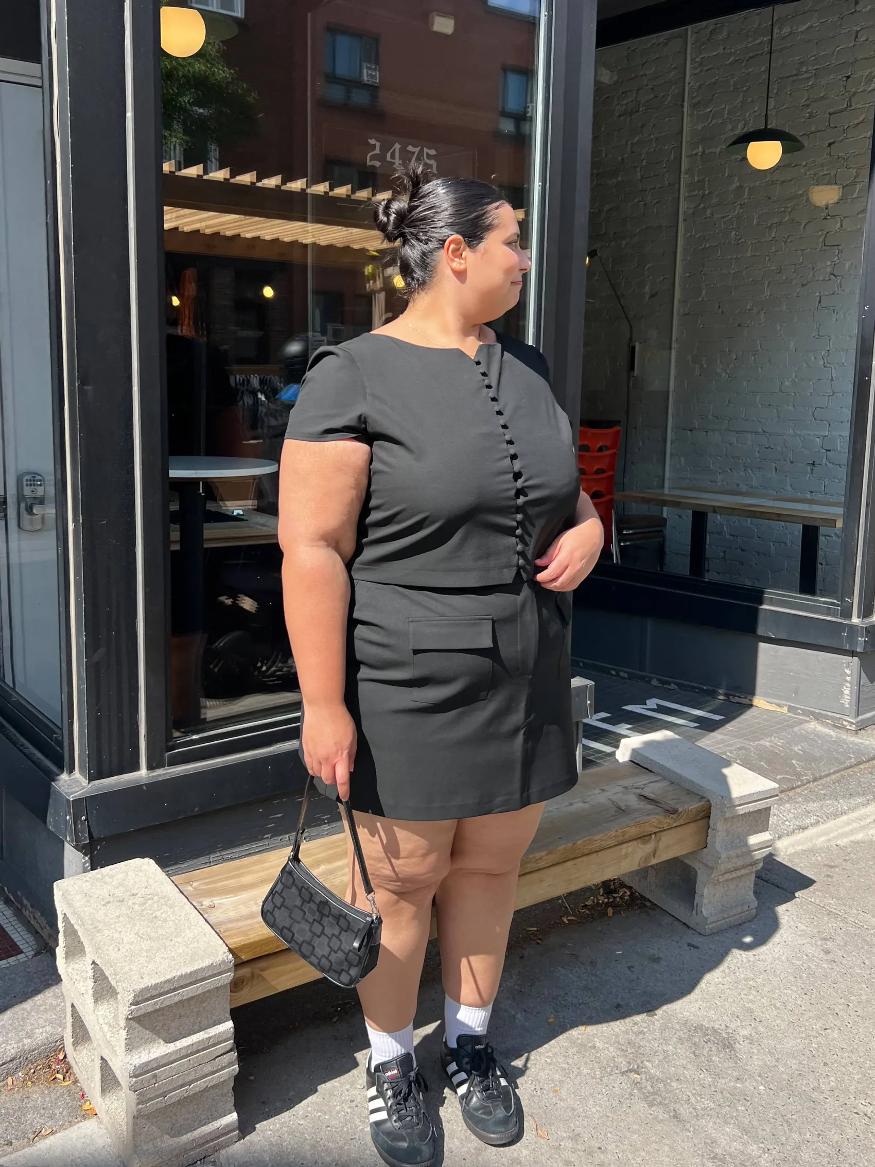 Sale Djerf Avenue Day-to-day Skirt Black