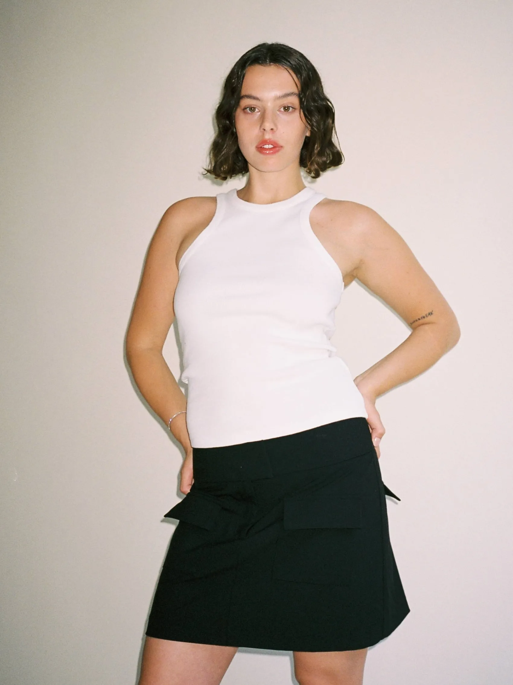 Sale Djerf Avenue Day-to-day Skirt Black