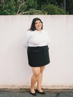 Sale Djerf Avenue Day-to-day Skirt Black