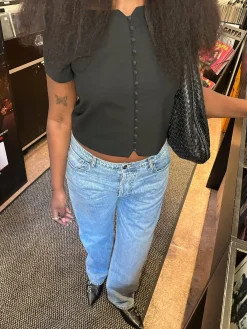Online Djerf Avenue Day-to-day Top Black