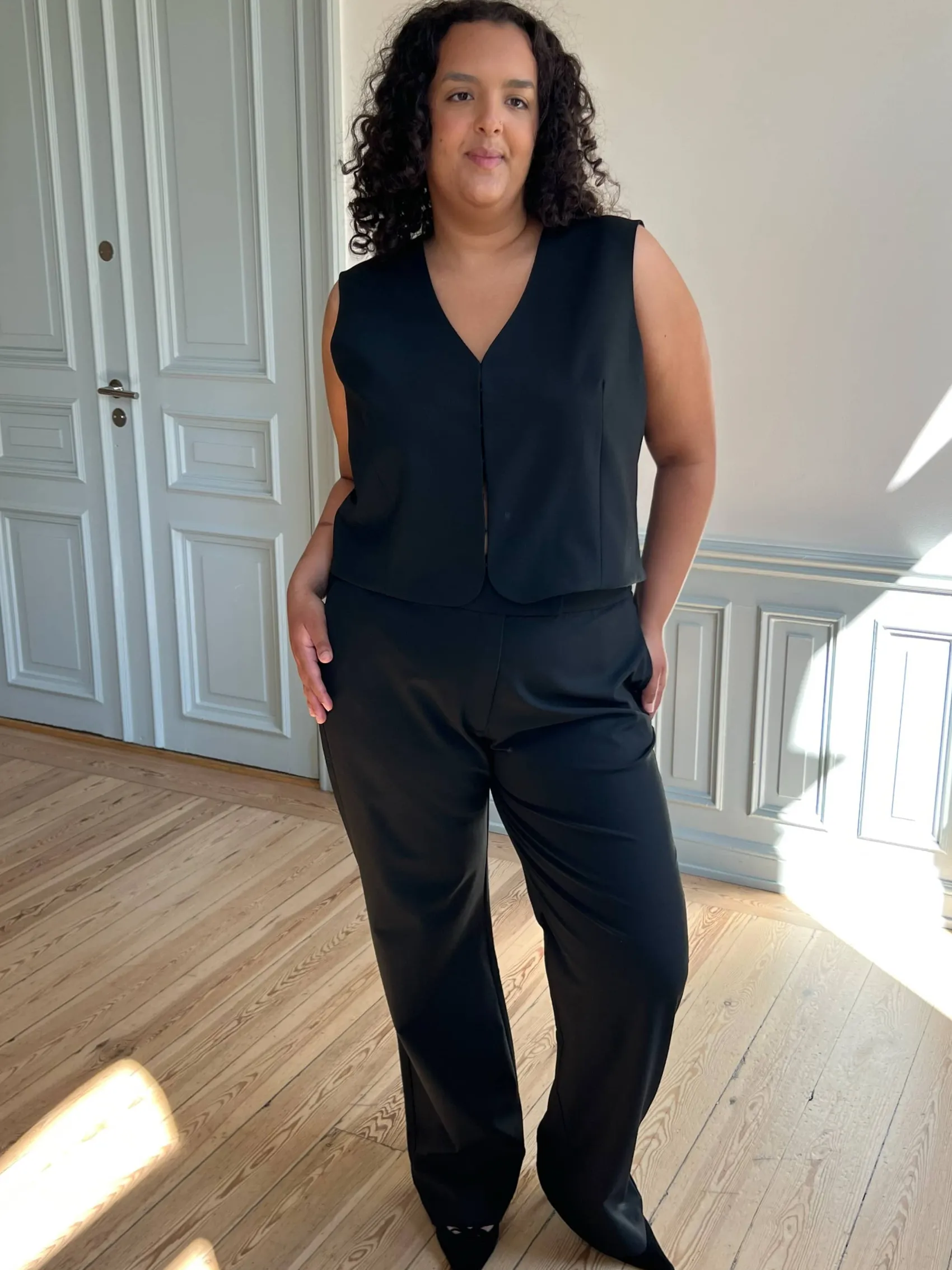 New Djerf Avenue Day-to-day Vest Black