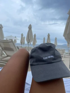 New Djerf Avenue Cap Washed out Black