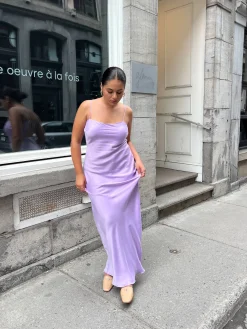 Outlet Djerf Avenue Dream Dress Maxi Iris