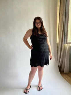 Online Djerf Avenue Dream Dress Mini Black