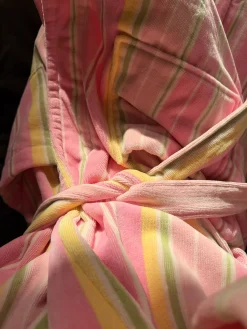 Discount Djerf Avenue Essential Robe Gelato Stripe