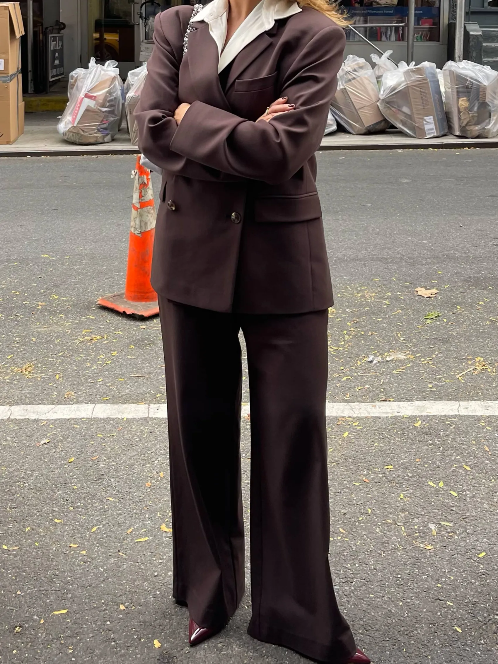 Hot Djerf Avenue Everyday Pants Brown