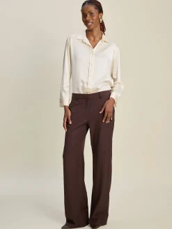 Djerf Avenue Everyday Pants Brown - Tall